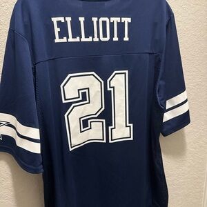 Dallas Cowboys Blue #21  Elliott Jersey size M